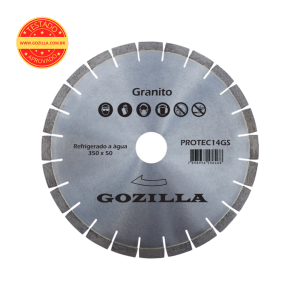 Serra diamantada Granito Silenciosa Gozilla
